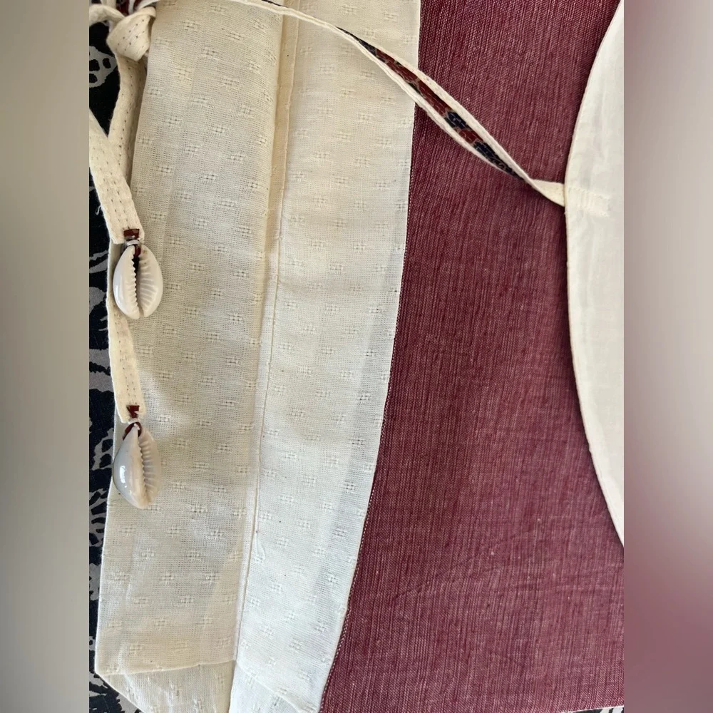 NWT FabIndia envelope 100% cotton lined gift 🎁 bag for wedding sarees 14 x 17